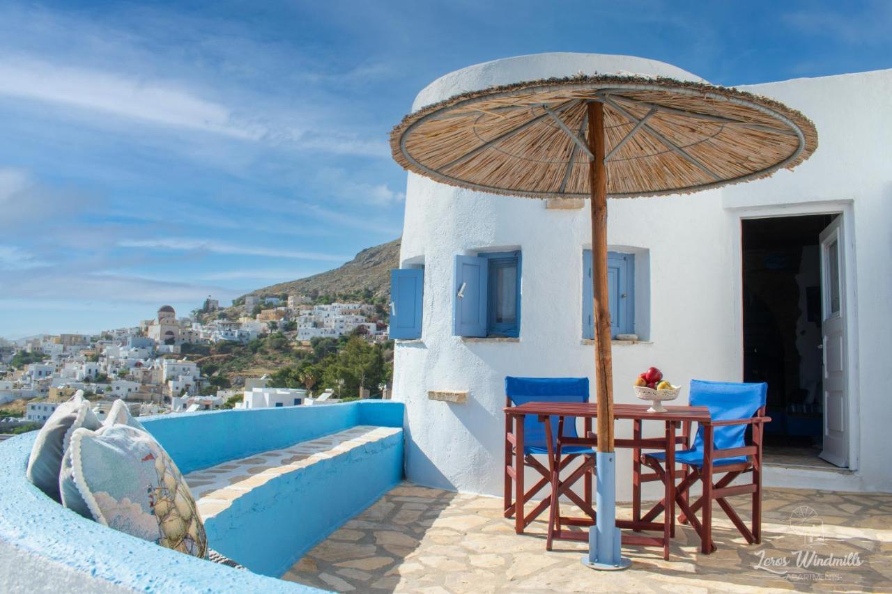 Апартаменти Leros Windmills Panteli Екстер'єр фото